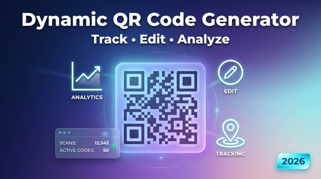 Best Dynamic QR Code Generator 2026 (Track, Edit & Analyze in Real-Time)